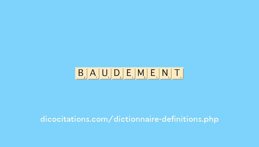 baudement
