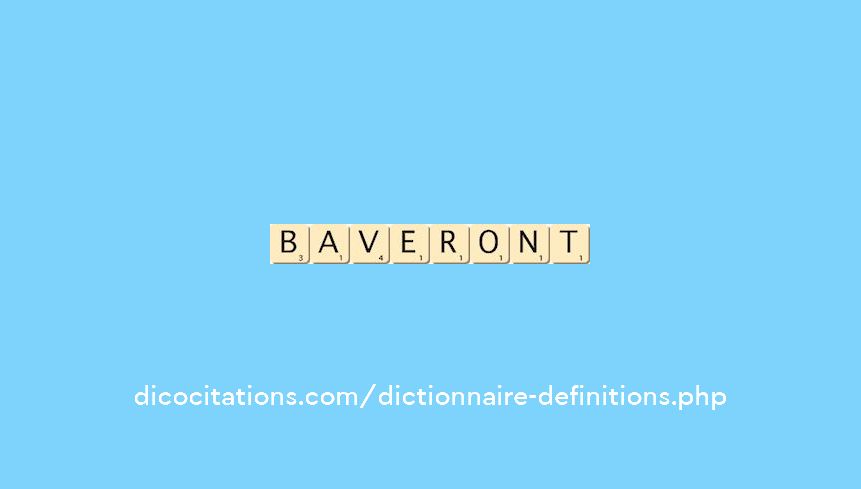 baveront baveront