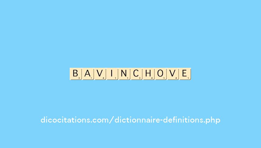 bavinchove