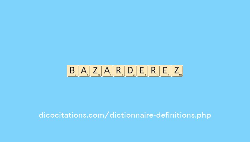 bazarderez bazarderez