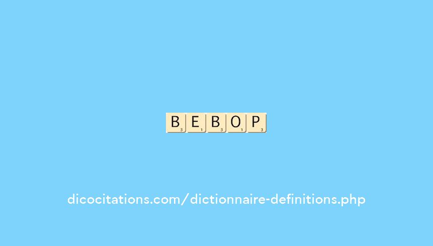 be-bop