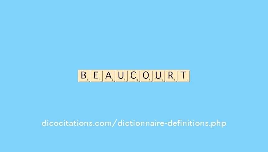 beaucourt