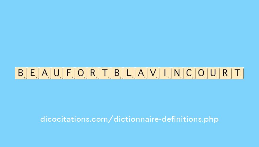 beaufort-blavincourt