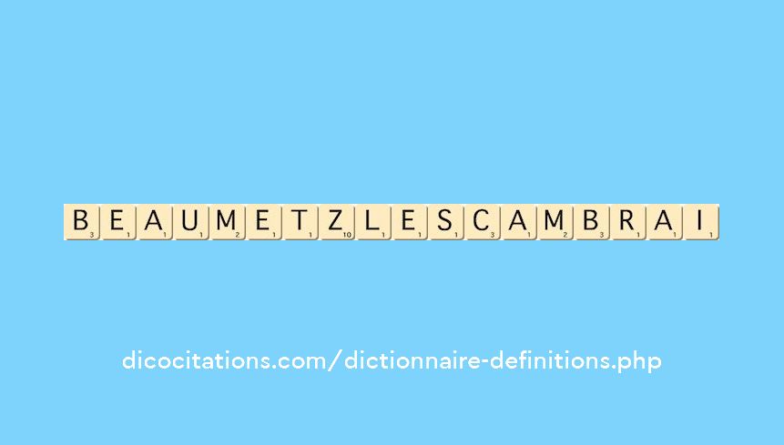 beaumetz-les-cambrai