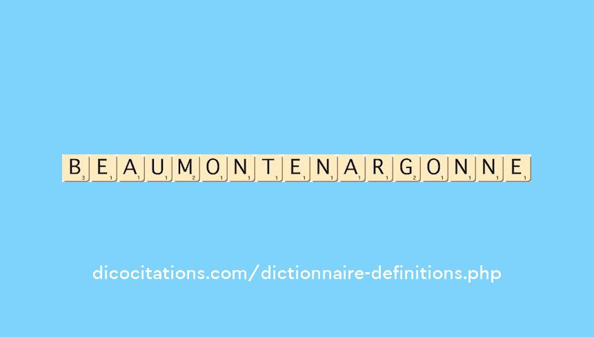 beaumont-en-argonne