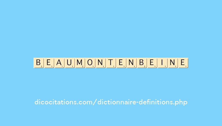 beaumont-en-beine