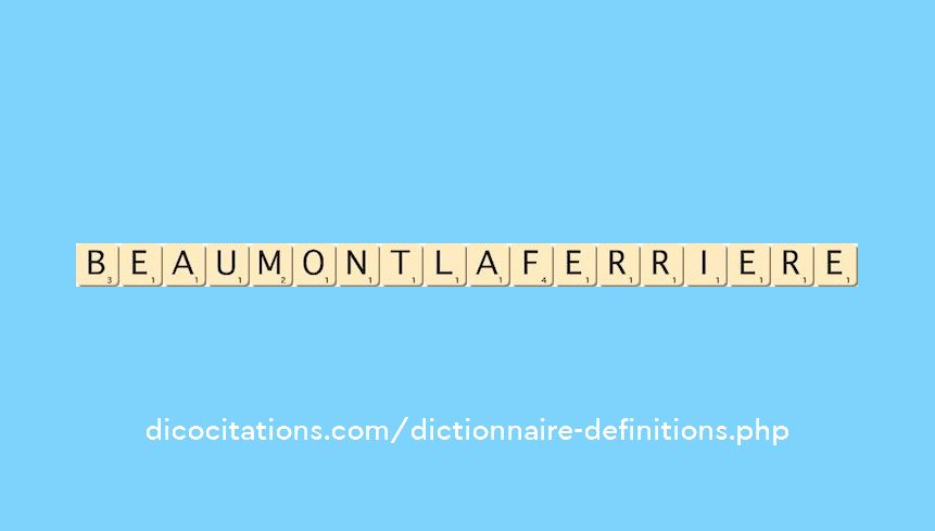 beaumont-la-ferriere