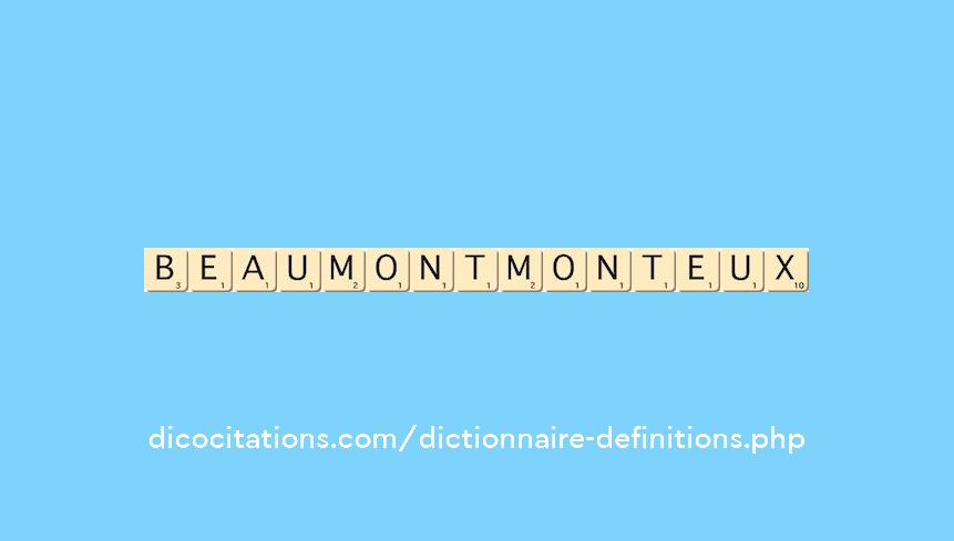 beaumont-monteux