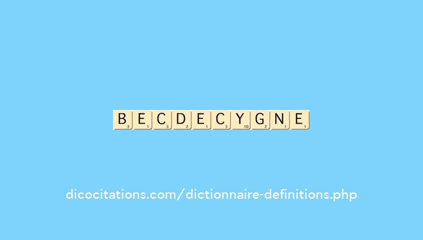 bec-de-cygne
