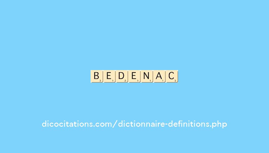 bedenac