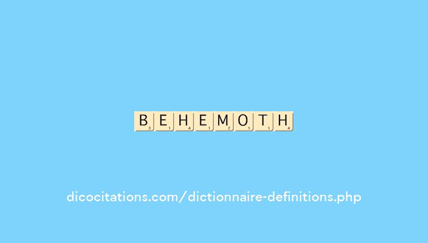 behemoth