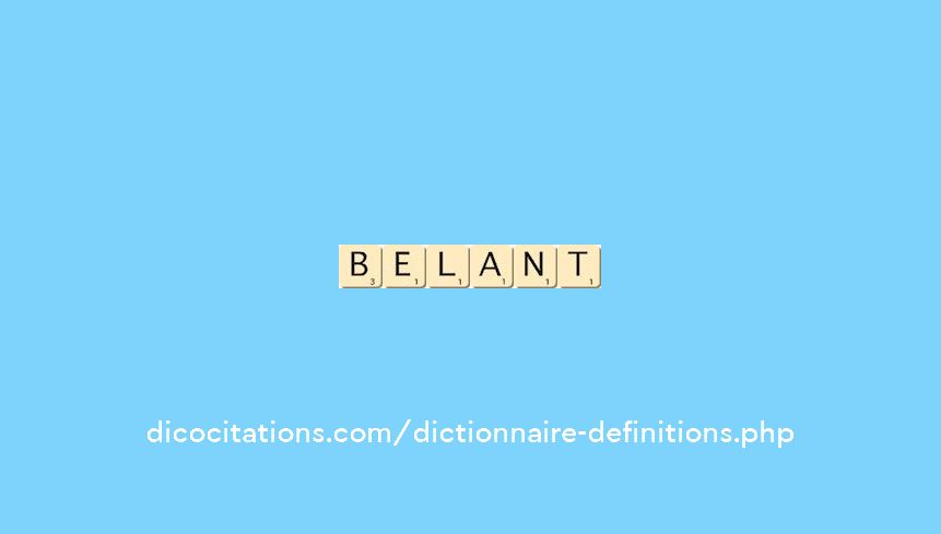 belant belant