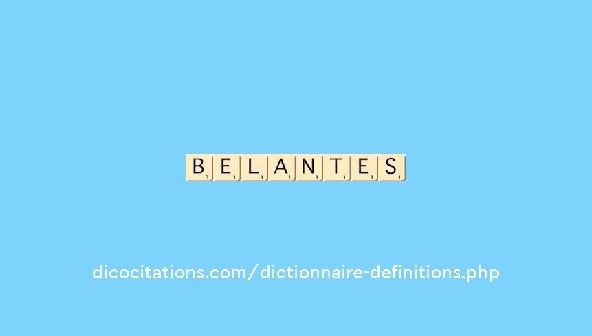 belantes belantes