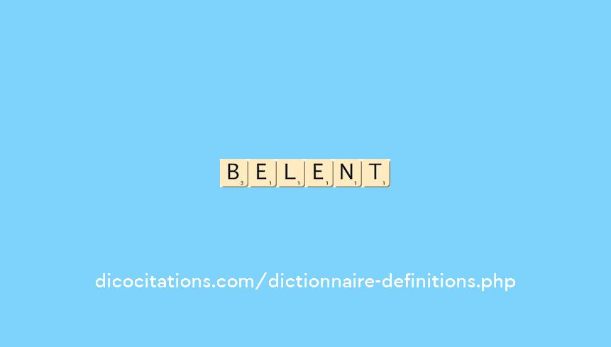 belent belent