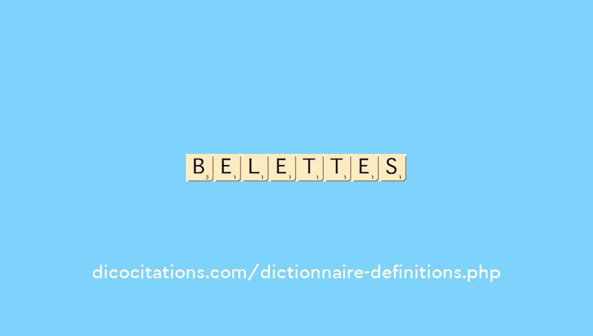 belettes belettes