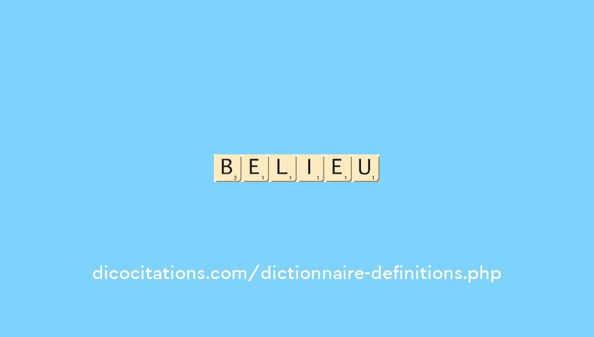 belieu