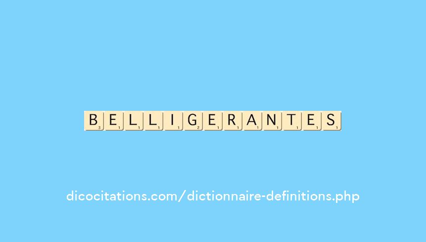 belligerantes