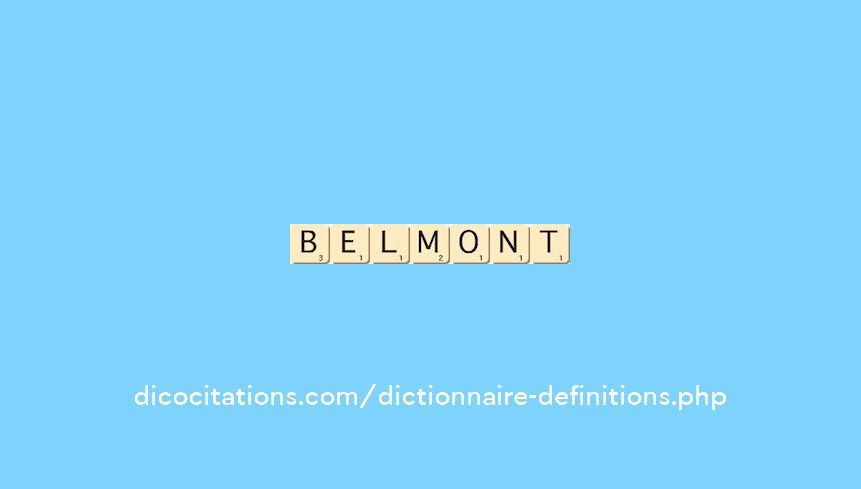 belmont