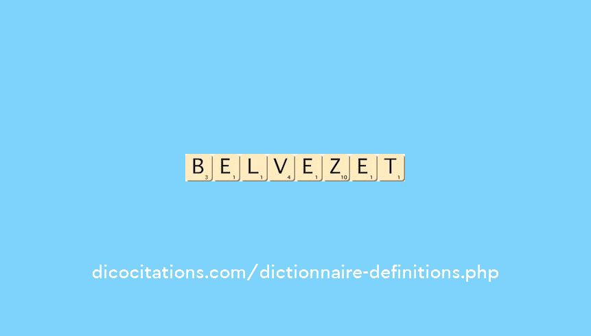 belvezet