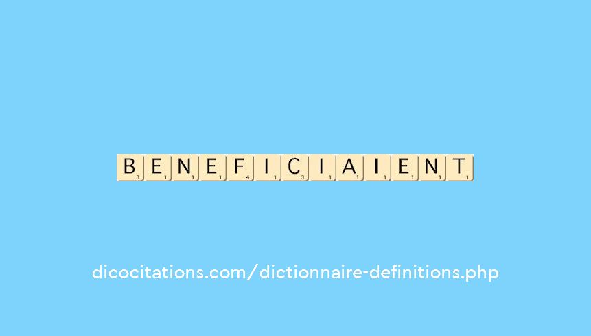 beneficiaient beneficiaient