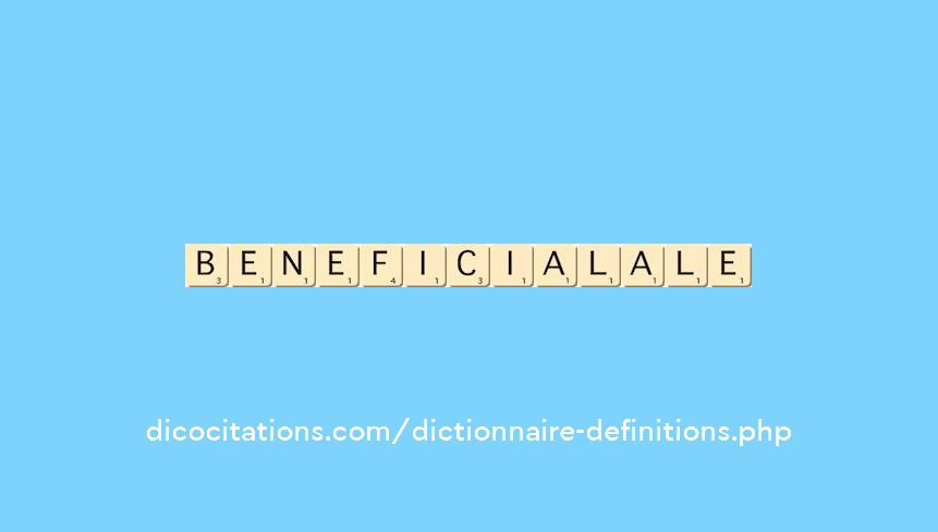 beneficial--ale