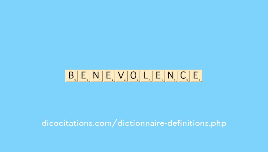 benevolence benevolence