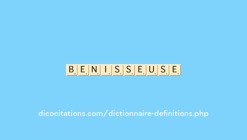 benisseuse benisseuse
