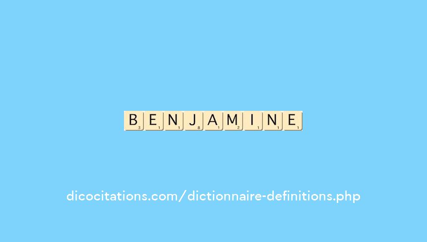 benjamine benjamine