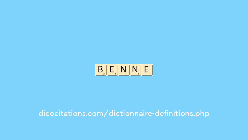benne benne