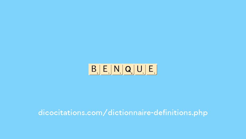 benque