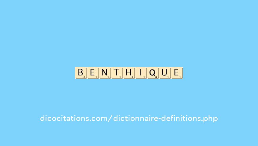 benthique benthique