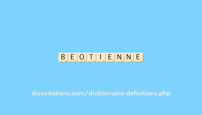 beotienne