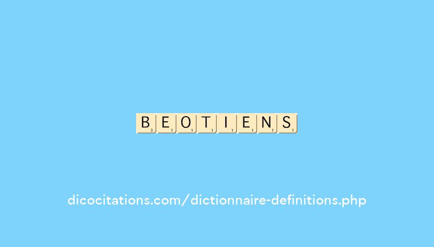 beotiens beotiens