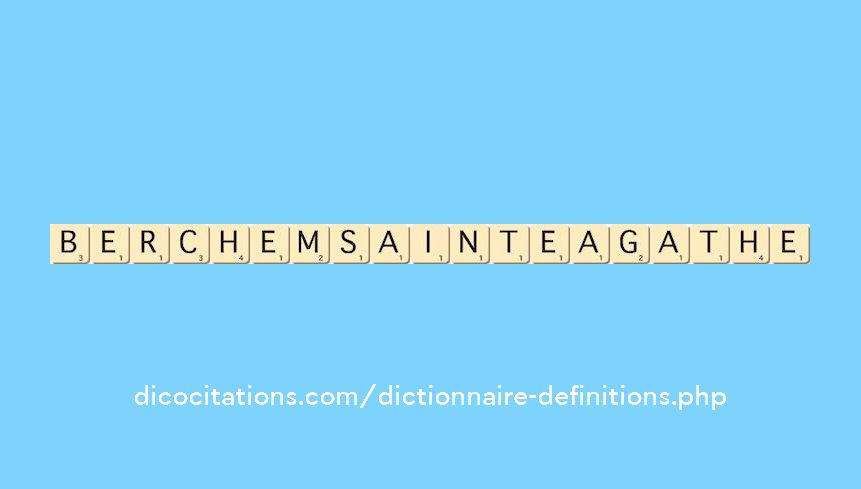 berchem-sainte-agathe