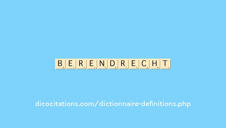 berendrecht berendrecht