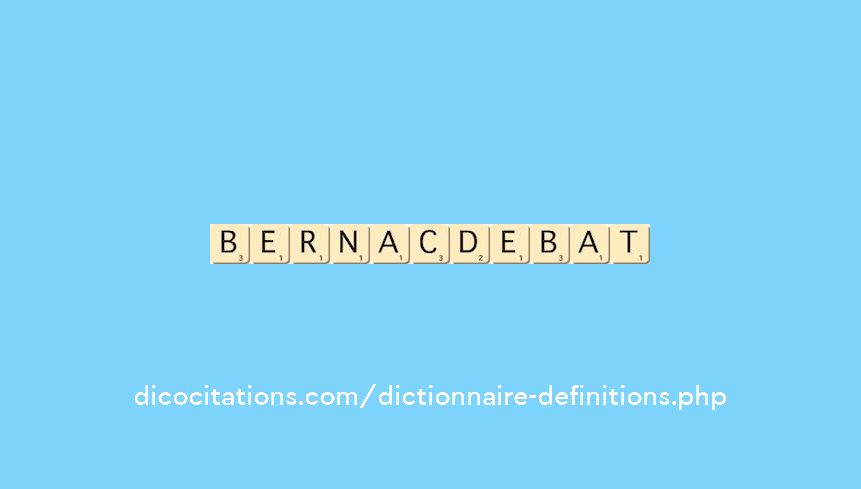 bernac-debat bernac-debat