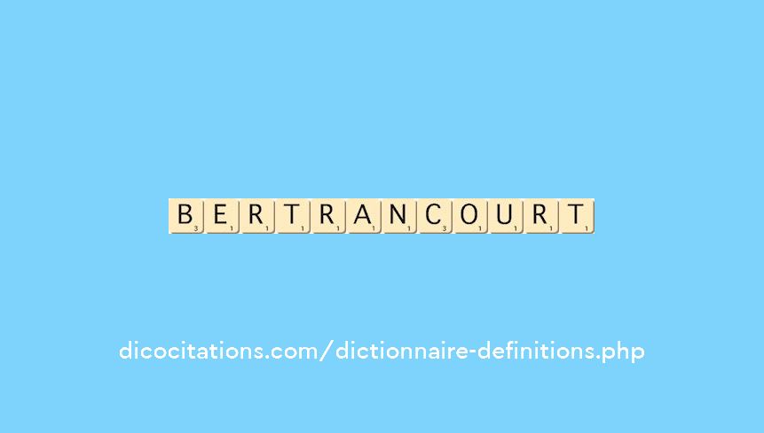 bertrancourt