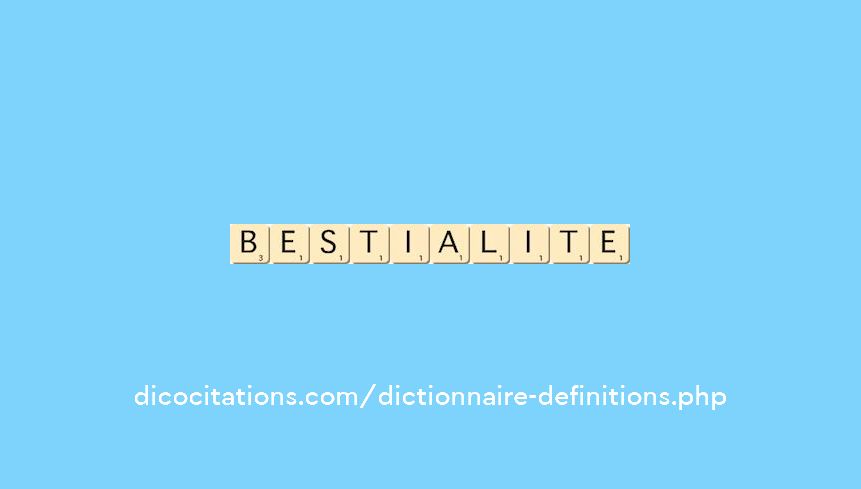 bestialite