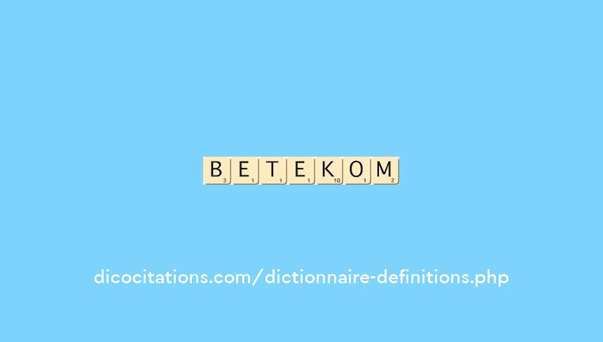 betekom