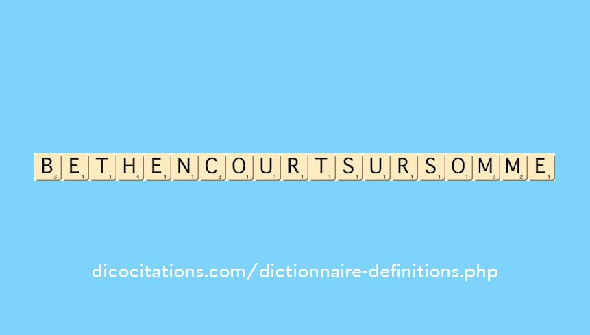 bethencourt-sur-somme