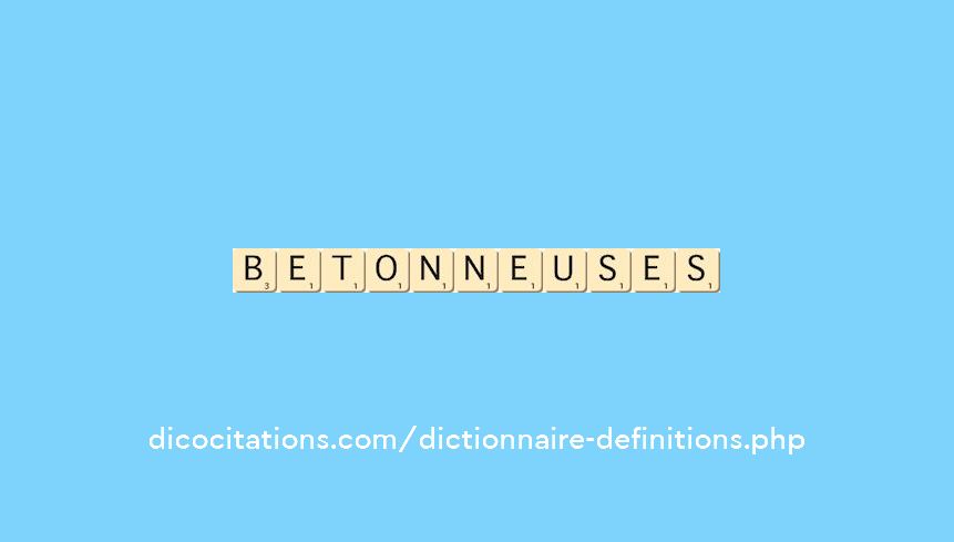 betonneuses betonneuses