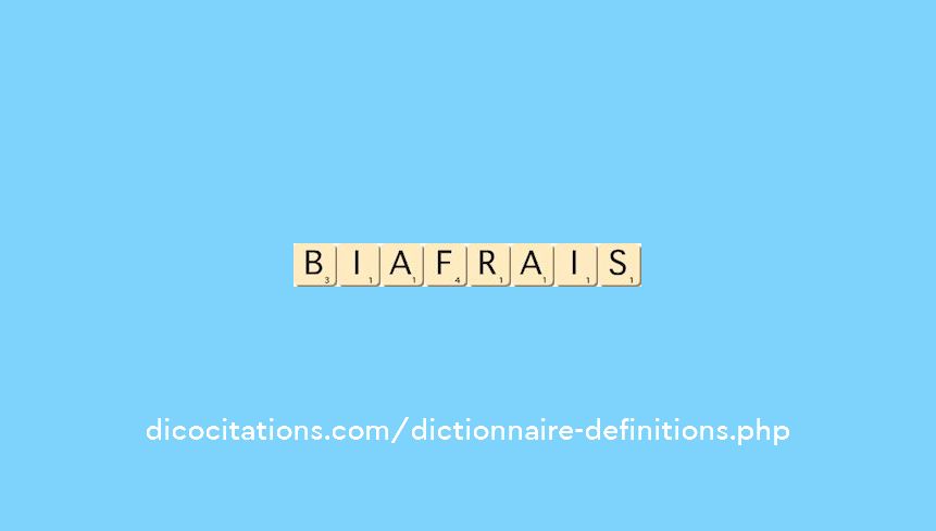 biafrais biafrais