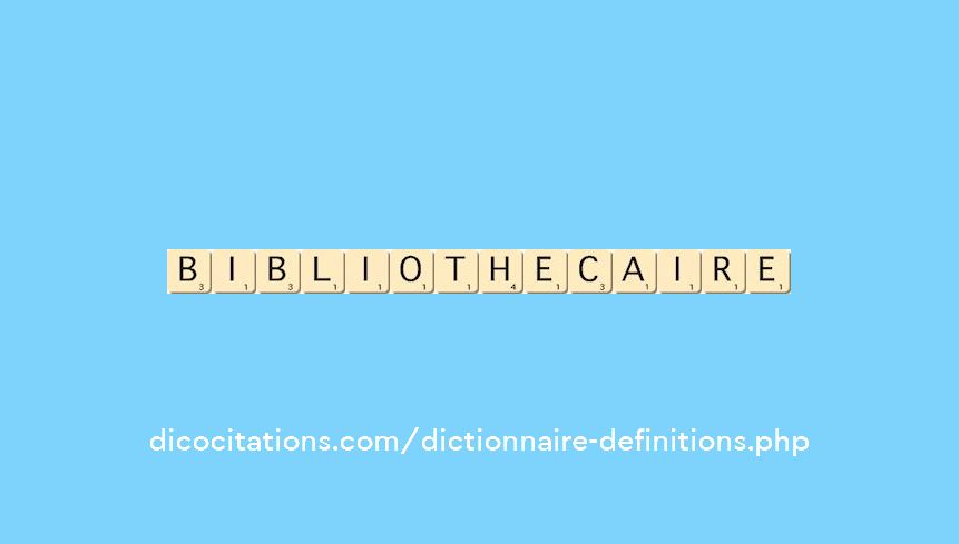 bibliothecaire bibliothecaire