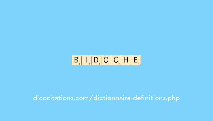 bidoche