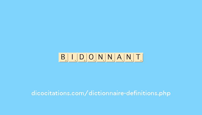 bidonnant bidonnant