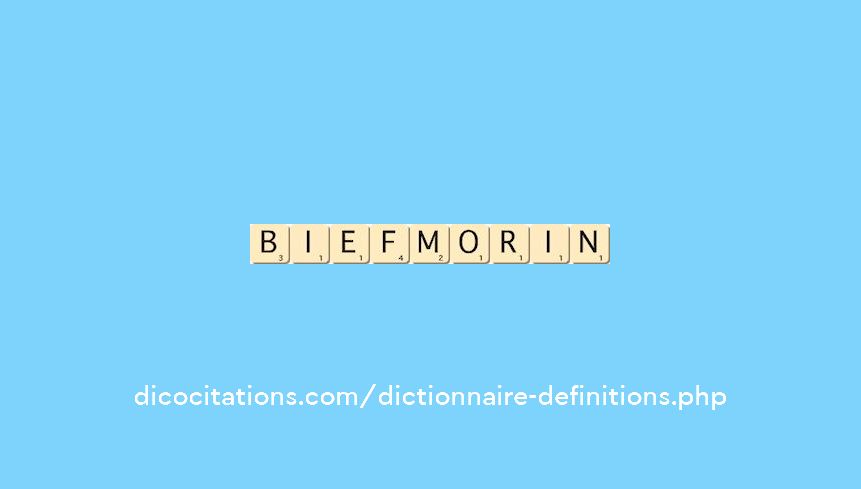biefmorin