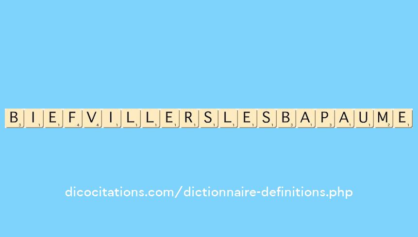 biefvillers-les-bapaume