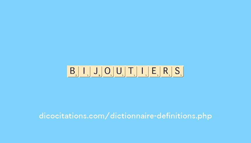 bijoutiers bijoutiers
