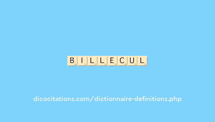 billecul
