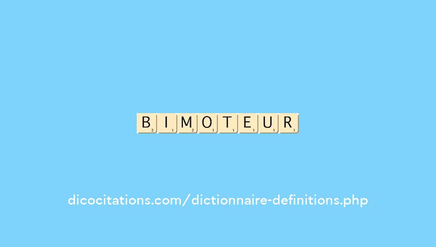 bimoteur bimoteur